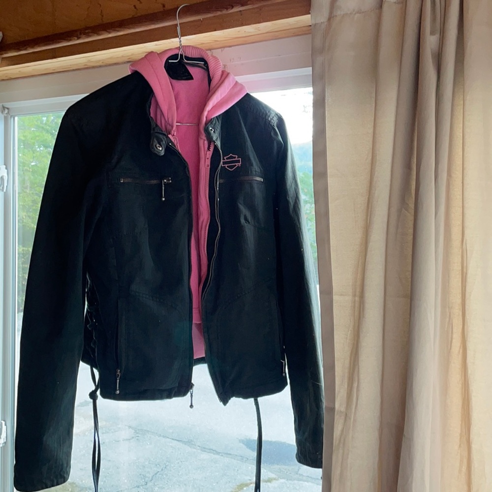 Harley Davidson pink label jacket like new